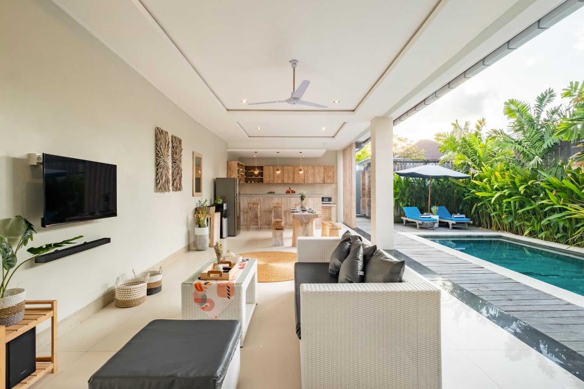 ☆ Villa Larissa ☆ Seminyak 2Br Pool Kuta Petitenget 외부 사진